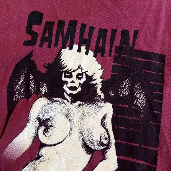 SAMHAIN chaser shirt - ladies size small Danzig the misfits - Picture 2 of 3